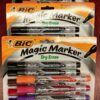 BIC Low Odor & Bold Writing Pen Style Dry Erase Marker, Bullet Tip, Assorted (3 Pack) 56 91xyya5FGDL