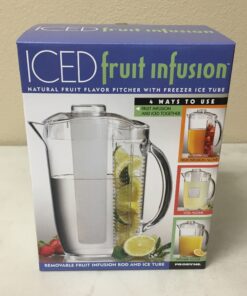 Prodyne Iced Fruit Infusion Pitcher Iced Pitcher Clear 10 91y3ykxBaML