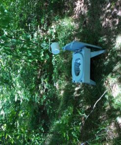 Cleanwaste GO Anywhere Portable Folding Toilet - Plus Bonus Original Wag Bag Kit - Camping, Travel, Medical, Emergency Seat Only 27 91y4DhI943L