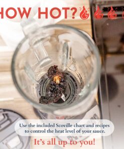 DIY Gift Kits Hot Sauce Making Kit, 26 Piece Set, Gourmet Spicy Gift Set For Men, Featuring 5th Generation Heirloom Peppers & Spice Blends, Natural & GMO Free, Recipe Book, Storing Bottles Standard 25 91y93PKbUBL 3