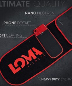 LOMA Premium Waist Trainer for Women and Men -Bonus HOT Gel 20 mg - Waist Trimmer Stomach Wrap - Six-Pack Abs Sweat Belt Small 18 91yBOGLUyL