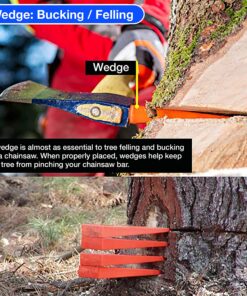 608201001 SET Husqvarna Felling Wedge Set of 3 (10", 8", 5.5") 15 91yDX5OMYuL