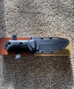 KA-BAR Becker BK2 Campanion Fixed Blade Knife, Carbon Steel 77 91yDd Nt64L