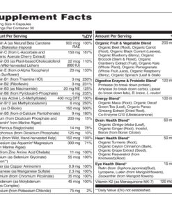 NATURELO Whole Food Multivitamin for Women - with Vitamins, Minerals, & Organic Extracts - Supplement for Energy and Heart Health - Non GMO - 240 Vegan Capsules 240 Count (Pack of 1) 12 91yF6uBDwXL