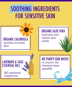 California Baby Calming Cream | Lavender Baby Lotion | Plant-based | Soothing Baby Cream for Dry, Sensitive Skin | Allergy Friendly | 4 oz 13 91yFlHFQ5oL