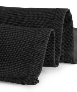 Gee Di Moda Rectangle Tablecloth - 60 x 126 Inch Black Table Cloth for 8 Foot Rectangle Table - Heavy Duty Washable Fabric - for 8 Ft Buffet Table, Holiday Party, Dinner, Wedding & Baby Shower 60 x 126 inch Rectangle 25 91yK4VLKWxL