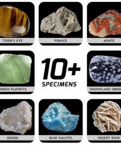 NATIONAL GEOGRAPHIC Earth Science Kit - Over 15 Science Experiments for Kids, Crystal Growing Kit, Volcano Science Kit, Dig Kits & Gemstones, STEM Project Toy for Boys and Girls (Amazon Exclusive) 23 91yMrwBZjLL