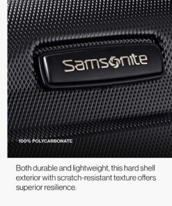 Samsonite Omni PC Hardside Expandable Luggage with Spinner Wheels, 3-Piece Set (20/24/28), Black 3-Piece Set (20/24/28) 29 91yR4wmQQ8L