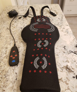 INNOVA HEALTH AND FITNESS ITM5900 Advanced Heat and Massage Inversion Table, Gray/Black 72 91yd5pkRJL