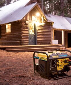 Alternative view of Champion Power Equipment 100302 4000-Watt RV Ready Open Frame Inverter, Yellow 4000-Watt + Gas + Manual Start