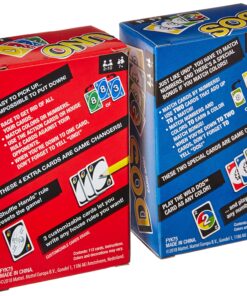 Alternative view of Mattel Uno Dos Card Game Combo - Both Games