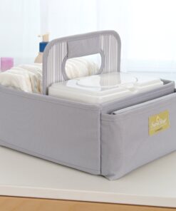 Munchkin® SaraBear Diapering Organizer, Grey Gray 6 91ys2ou mBL