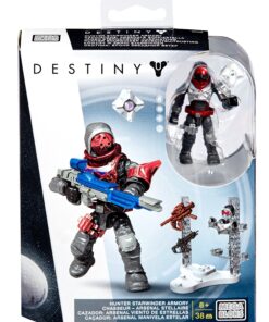 Alternative view of Mega Bloks Destiny Hunter Starwinder Armory Building Set