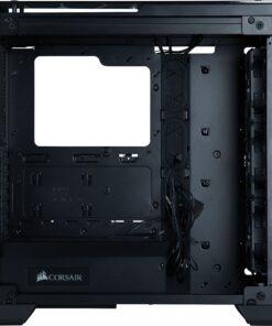 Corsair CORSAIR Crystal 570X RGB Mid-Tower Case, 3 RGB Fans, Tempered Glass - Mirror Black (CC-9011126-WW) 52 91z 4ns7IQL
