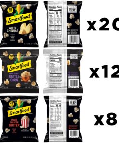 Smartfood Popcorn Variety Pack, 0.5 Ounce (Pack of 40) 23 91z9fyVBD3L