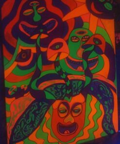 Crafty Croc Liquid Chalk Markers, Neon Chalk Pens Glow Under Blacklight, Includes 2 Each Fluorescent Yellow, Blue, Green, Orange and Pink (10 Pack) 10 Pack Double Neon (2 x Blue, Green, Yellow, Orange, Pink) Bold (6mm) 44 91zStryZAL