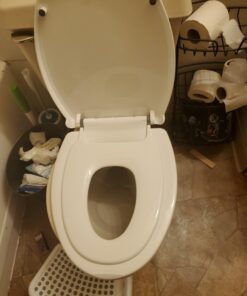 UMIEN™ Ergonomic Potty Training Toilet Seat 2 in 1 Toilet Seat For Toddlers & Adults – Kids Potty Training Easy To Install Elongated 48 91zVdeGeosL