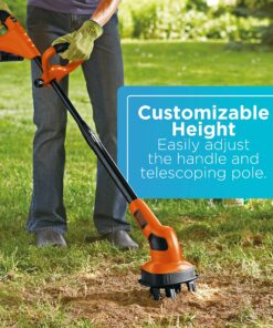 BLACK+DECKER 20V MAX* Tiller (LGC120) 20V Cultivator/Tiller Kit 25 91zViL0gSQS