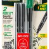 Dri Mark Dual Test - The Original Smart Money Pen with UV LED Cap Counterfeit Detector System - Plus 2 Free Detector Pens - Money Loss Prevention - Fraud Protection, Black, 3 Count (Pack of 1) 46 91ziICiPd3L