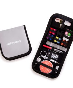Embroidex Sewing Kit for Home, Travel & Emergencies - Filled with Quality Notions Scissor & Thread - Great Gift 32 91zs5 tMqbL