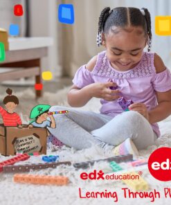 edxeducation Step-a-Logs - Supplies for Physical Play - Indoor and Outdoor - Exercise and Gross Motor Skills - Stackable - Build Coordination 20 91zu8Xu5V5L