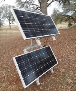 RENOGY Solar Panel Side of Pole Mount for 50W/100W Solar Panel (Mount only) for Flat Surface Off-Grid Systems, and Panels Up to 100W 45 91zwyLHNTFL