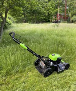 Greenworks 40V 21" Brushless Cordless (Push) Lawn Mower (75+ Compatible Tools), 5.0Ah Battery and Charger Included 21" Mower (5.0Ah) 56 91zxiLo8vL 1
