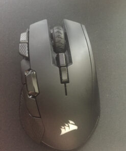 CORSAIR IRONCLAW WIRELESS RGB Rechargeable Gaming Mouse with Slipstream Technology - 18,000 DPI - 3-Zone RGB Multi-Color Backlighting - Black 50 91zy7MHNteL