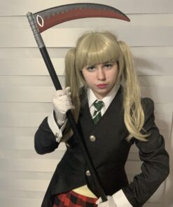 Kangaroo Grim Reaper Scythe Weapon – Prop for Halloween Parties – 40-inch Long Sickle for Kids and Adults – Costume Accessory – Plastic Prop 50 A1 PwU9TtKL