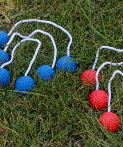 Triumph Premium Ladder Toss Outdoor Game Set with 6 Soft Bola Balls, Travel Carrying Case and Score Trackers - Choose Between Classic and All Pro Series All Pro Steel 36 A1 hiXFqV2L