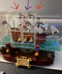 LEGO Ideas Ship in a Bottle 92177 Expert Building Kit, Snap Together Model Ship, Collectible Display Set and Toy for Adults (962 Pieces),Multicolor 38 A1 lMrGS6FL