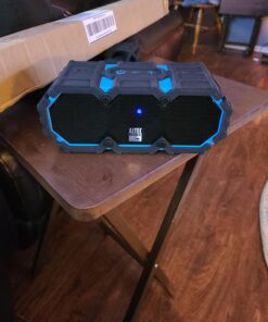 Altec Lansing LifeJacket 2 - Waterproof Bluetooth Speaker, Floating Portable Speaker for Travel & Outdoor Use, Deep Bass & Loud Sound, 30 Hour Playtime, 2.80 x 7.50 x 3.11 Inches Blue 20 A100vWpyUuL 2