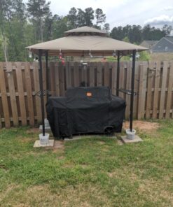Oklahoma Joe's Longhorn Outdoor Grill Combo Cover Black 38 A10DO4q8PLL