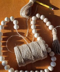 Tenn Well Natural Jute Twine, 500 Feet Long Brown Twine Rope for Crafts, Gift Wrapping, Packing, Gardening and Wedding Decor 1PC/500Feet 41 A10KechwUXL