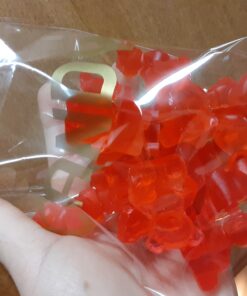 Sweet Details Party Co. Cellophane 'Candy' Bags (100 Pack) Gold & Clear Goodie Bags for Candy Bar & Buffet Gifts- Wedding/Birthday Party Favor Bags- Self-Sealing & Resealable Adhesive - NO Ties! Candy Bags - Gold 16 A113c8CrfIL