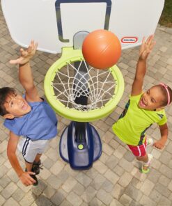 Little Tikes Adjust and Jam Pro Basketball Set, Blue 12 A11IjKDZGYL