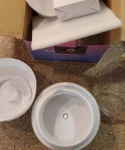 artnaturals Essential Oil Diffuser & Baby White Noise Sound Machine w/Night Light - 6 Natural Relaxing & Soothing Sounds - Sleep Therapy for Babies, Kids & Adults - Aromatherapy Humidifier for Bedroom 32 A11msvKM99L 2