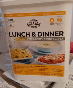 Augason Farms Lunch and Dinner Variety Pail Emergency Food Supply 4-Gallon Pail 58 A11riP7LkOL