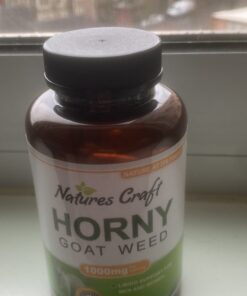 Horny Goat Weed for Male Enhancement - Extra Strength Horny Goat Weed for Men 1590mg per serving Complex with Tongkat Ali Saw Palmetto Extract Panax Ginseng and Black Maca Root for Stamina & Energy 90 Count (Pack of 1) 37 A12vlMNIFvL