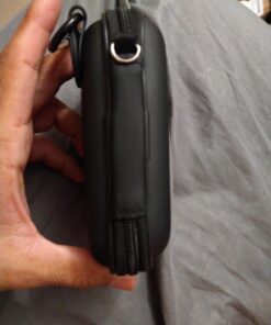 Lacdo Hard Drive Carrying Case for Seagate Portable Expansion Seagate Backup Plus Slim One Touch 1TB 2TB 3TB 4TB 5TB Portable External Hard Drive USB 3.0 2.5 Inch HDD EVA Shockproof Travel Bag, Black 47 A131eIZNnpL