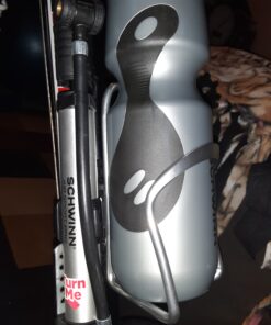 Schwinn Bike Bottle Holder With Water Bottle, 23 Oz. BPA-Free Squeeze Sport Bottle and Durable Alloy Cage, Easy To Mount Cycling Accessory 23 Ounces 45 A137SsO0JdL