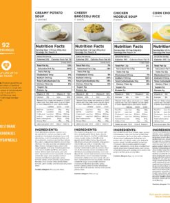 Augason Farms Lunch and Dinner Variety Pail Emergency Food Supply 4-Gallon Pail 41 A13IC5lSkML