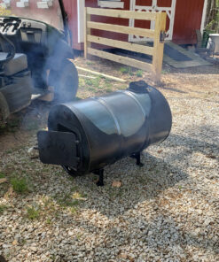US Stove BSK1000 Barrel Camp Stove Kit, Medium, Black 47 A13RPrSOQtL