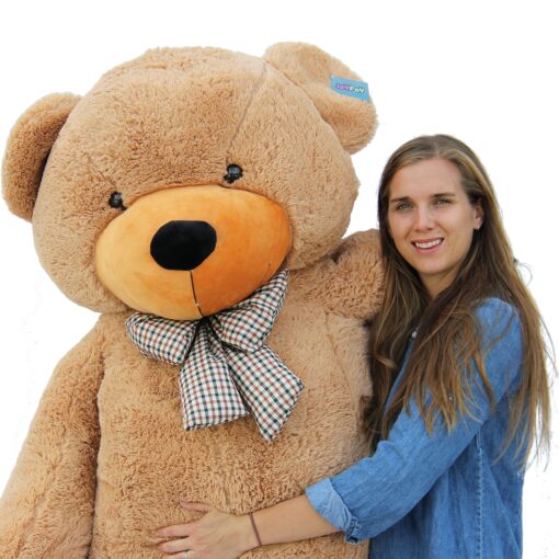 Joyfay 78" Giant Teddy Bear Huge 6.5 feet Stuffed Teddy Bear Soft Toy Valentine's Big Gift (Brown) Brown