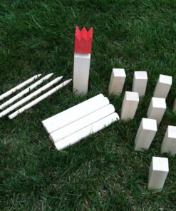 Kubbspel Classic Kubb Game Original Set (Made in Italy) Solid Hardwood 11 A13rnMtQrsL