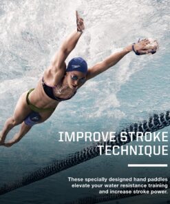 Speedo Nemesis Contour Paddle Black Large 15 A14CHLzZ IL