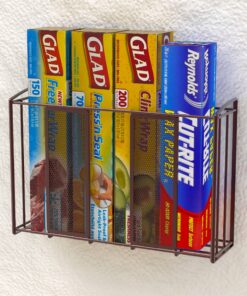 SimpleHouseware Over Cabinet Door Organizer, Mesh Bronze Brown 27 A154a5OUIL