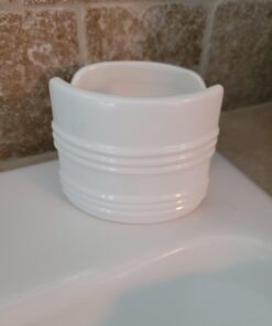 Mud Pie Give Me A Squeeze Sponge Caddy, 3" x 3", White 19 A15eSnv9lL