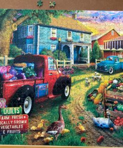 Buffalo Games - Quilt Farm - 1000 Piece Jigsaw Puzzle 28 A16 br7aAyL