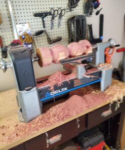 Delta Industrial 46-460 12-1/2-inch Variable-Speed MIDI Lathe, Gray Sander 40 A167YL75TKL